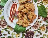 A picture of step 6 of Full Spinach Fritters (JAIN FOOD).