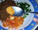 A picture of step 2 of Kali Dal Chat.