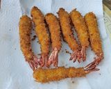 Foto langkah ke 6 dari resep Ebi Furai Crunchy.