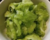 A picture of step 1 of Torta Bitter Melon.
