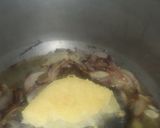 A picture of step 3 of Lauki gosht ka salan.