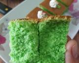 Cara Membuat Pandan Ogura Cake 5