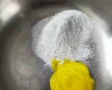 A picture of step 2 of Rice Laddu.