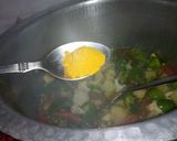 A picture of step 7 of Veg pulao.