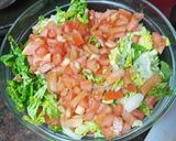 Foto del paso 2 de la receta: Ensalada sencilla con jamón cocido y espárragos