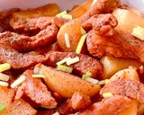 Hình bước làm 7 của món Thịt Kho Tiêu & Củ Cải Trắng