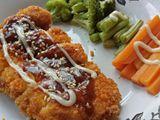 Chicken katsu teriyaki sauce