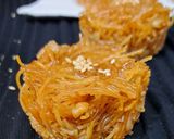 عکس مرحله 3 از دستور حلوای رشته ی سوپ (ورمیشل)