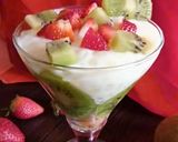 A picture of step 6 of Sago fruit delight.
