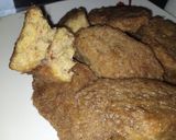 A picture of step 4 of Yam patties.
