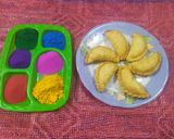 मावा गुजिया (mava gujhiya respi in Hindi) रेसिपी चरण 6 फोटो