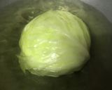 รูปขั้นตอนการทำที่ 1 ของ กะหล่ำปลีสุกี้แห้งไส้ไก่