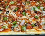 A picture of step 5 of Spicy jalapenos pizza.