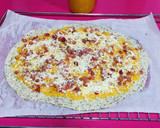 Foto del paso 4 de la receta: Pizza rápida con calabaza asada y jamón serrano
