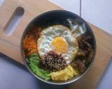 Foto langkah ke 7 dari resep Bibimbap plus bulgogi simple.