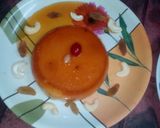 A picture of step 27 of Eggless pudding a healthy dessert.