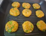 A picture of step 3 of Dahi Chicken Kabab with a Yogurt Mint Coriander Dip.