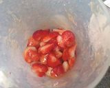 Hình bước làm 2 của món Sorbet sữa chua dâu tây 🍓🍓