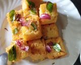 सूजी बेसन ढोकला (suji besan dhokla recipe in Hindi) रेसिपी चरण 10 फोटो