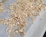 Foto langkah ke 1 dari resep Biskuit Ampas Susu Kedelai / soybean pulp cookies 🍪🥛🍫.