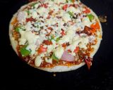 A picture of step 5 of Quick Veg Dosa Pizza.