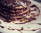 صورة لخطوة 3 من وصفة بان كيك بشوكولا 🥞🍫🍇