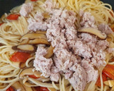 Foto del paso 6 de la receta: Spaghetti con Shiitake y Atún