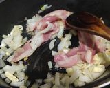 A picture of step 2 of Cajun Red Beans and Rice.