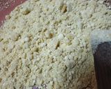 A picture of step 2 of Orange cutley (burfi).