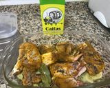 Foto del paso 4 de la receta Pollo al horno con patatas con aliño árabe