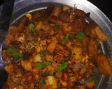 A picture of step 3 of Bread poha.