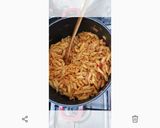 A picture of step 3 of Cheesy tomato pasta.