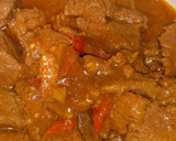 Foto langkah ke 3 dari resep Daging Sapi Bumbu Merah Pedas Manis.