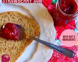 A picture of step 1 of 3 Ingredients No white Sugar Strawberry jam.