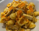 A picture of step 3 of Orecchiette with Smoked Tofu and Butternut Squash.