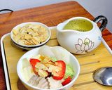 Hình bước làm 4 của món Chè Khúc Bạch