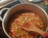 Foto del paso 7 de la receta: Pollo con repollo