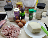 Sonkás sajtos palacsinta fokhagymás joghurttal gluténmentesen recept fázis 1 fotója