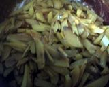 A picture of step 2 of Jackfruit seed sabji.