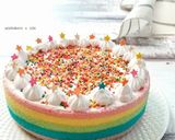 Foto langkah ke 6 dari resep RAINBOW CAKE ekonomis.