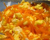 A picture of step 2 of Carrot and Egg Dumplings.