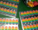 Foto langkah ke 6 dari resep Lidah Kucing Rainbow.