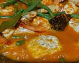 Foto langkah ke 2 dari resep Gulai udang, tempe dan kacang panjang.
