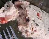 Foto langkah ke 6 dari resep Pepes tahu jamur kemangi.