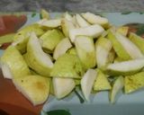 A picture of step 1 of Guava Chutney/Amrood Chutney💚.