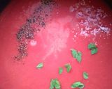 A picture of step 3 of Basil Beetroot Soup.