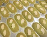Foto langkah ke 4 dari resep Lidah Kucing Greentea Almond.