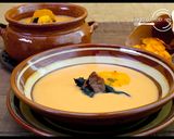 Foto del paso 4 de la receta Crema de boniatos con setas