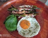 Túrós spárga baconbe tekerve recept fázis 1 fotója