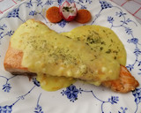 Foto del paso 5 de la receta: Salmón a la naranja con patatas asadas